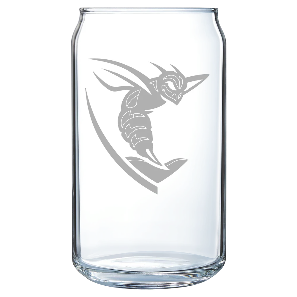 Shenandoah University Polar Camel 16 oz. Can Glass