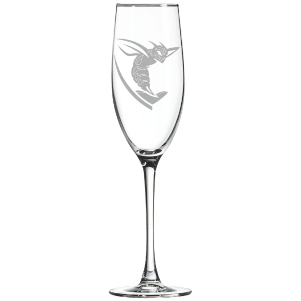 Shenandoah University Polar Camel 8 oz. Champagne Flute