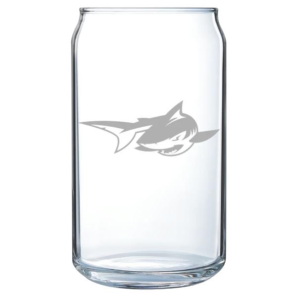 Simmons University Polar Camel 16 oz. Can Glass