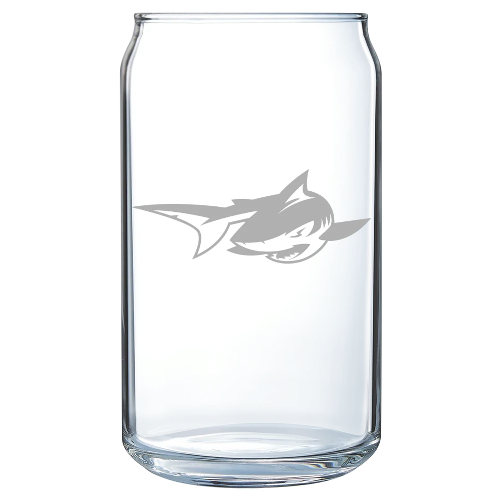 Simmons University Polar Camel 16 oz. Can Glass