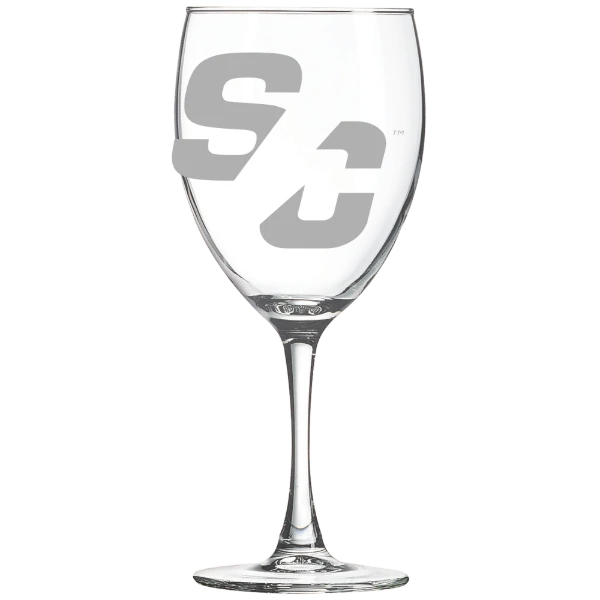 Simpson College Polar Camel 10 1/2 oz. Wine Glass