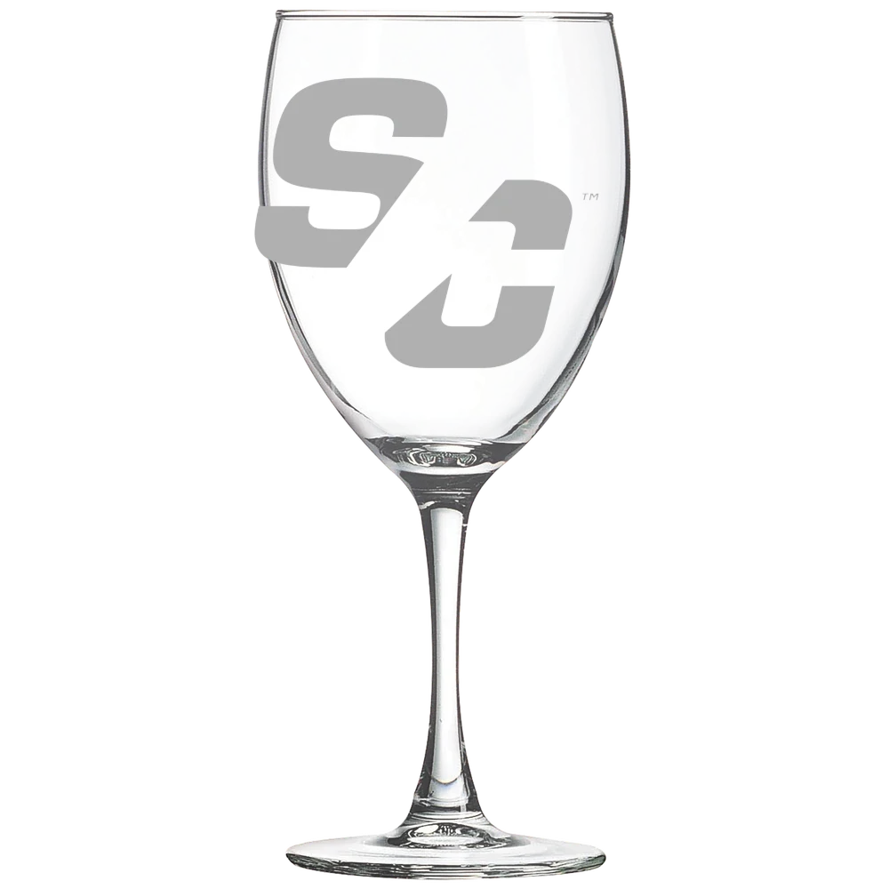 Simpson College Polar Camel 10 1/2 oz. Wine Glass