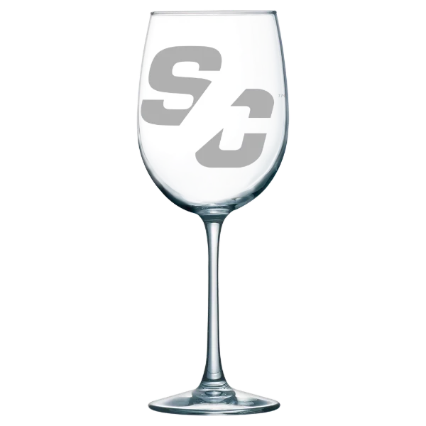 Simpson College Polar Camel 19 oz. Wine Glass