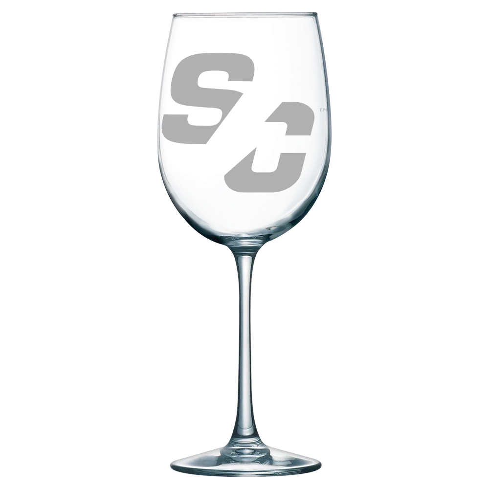 Simpson College Polar Camel 19 oz. Wine Glass