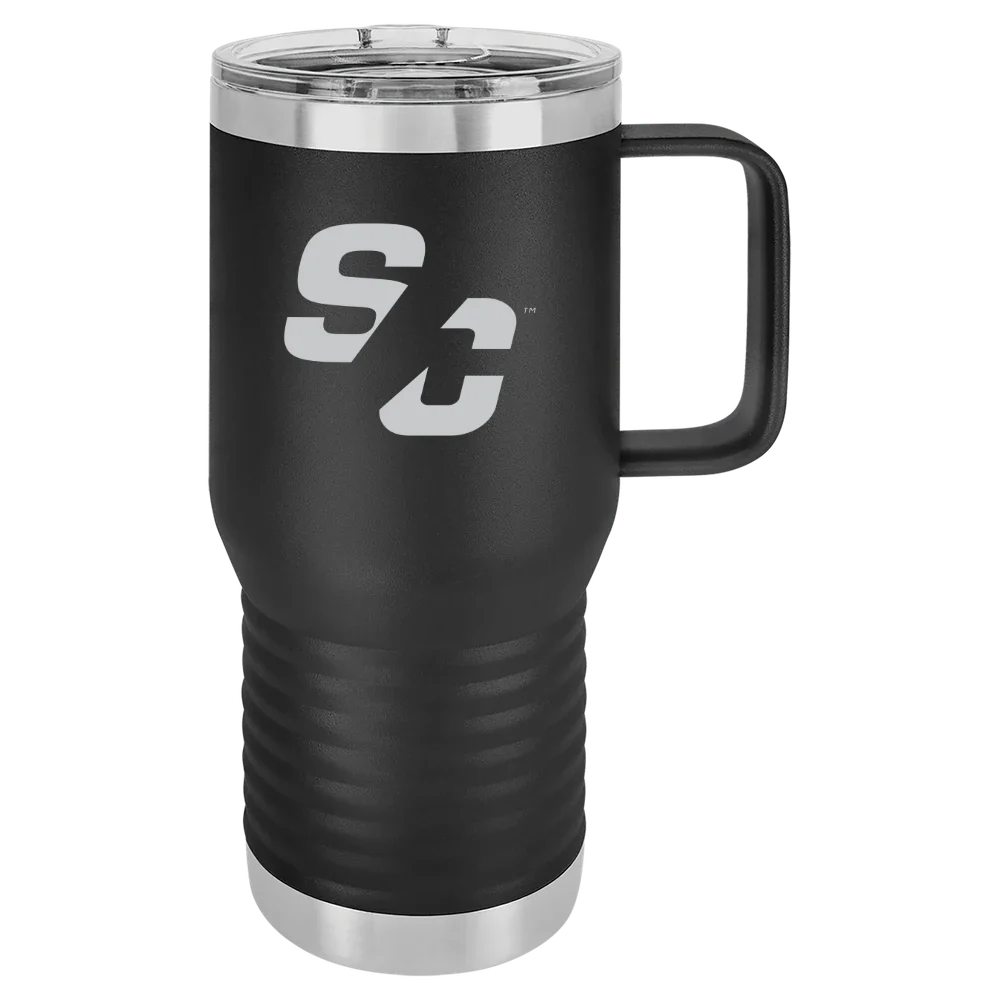 Simpson College Polar Camel 20 oz. Travel Mug with Slider Lid