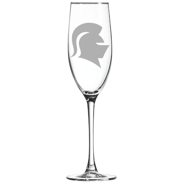 Southern Virginia University Polar Camel 8 oz. Champagne Flute