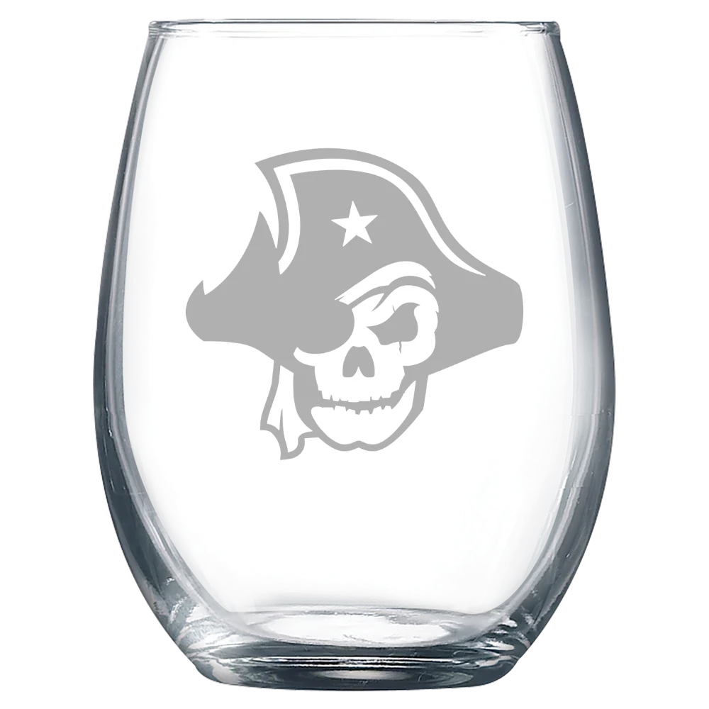 Southwestern University (Texas) Polar Camel 9 oz. Stemless Wine Glass