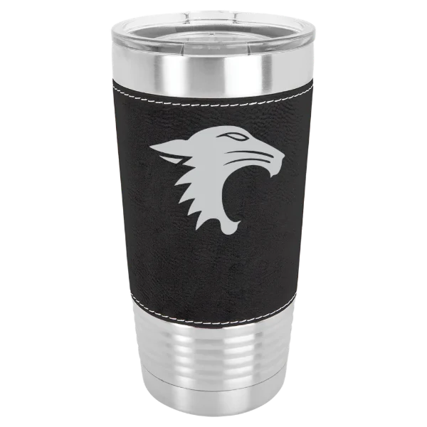 St. Catherine University Polar Camel 20 oz. Leatherette Grip Tumbler with Standard Lid