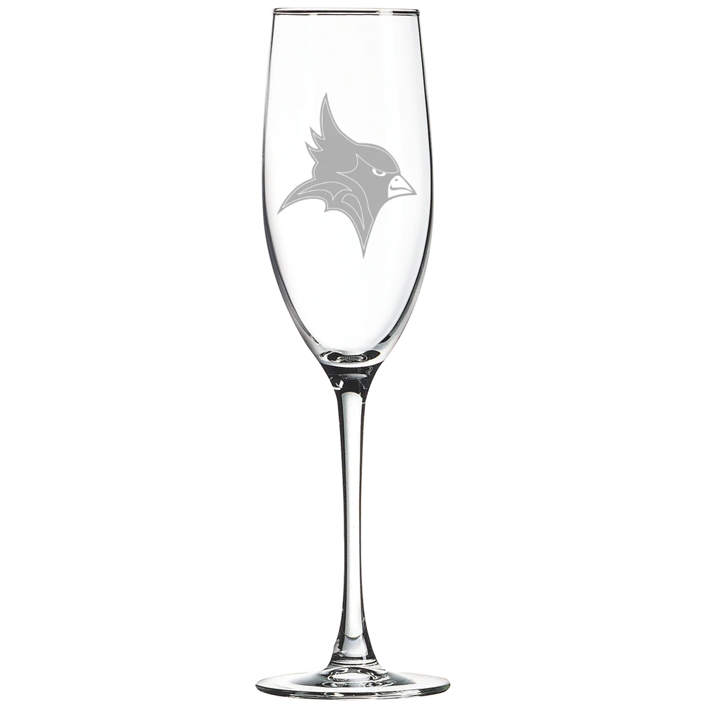 St. John Fisher University Polar Camel 8 oz. Champagne Flute