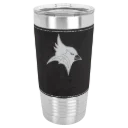 St. John Fisher University Polar Camel 20 oz. Leatherette Grip Tumbler with Standard Lid