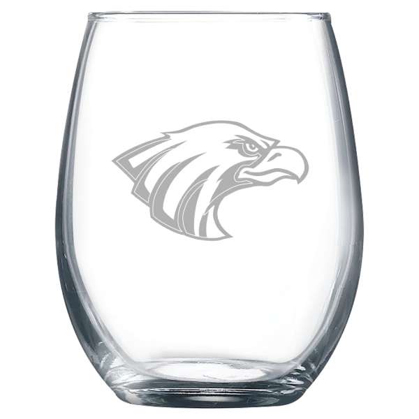 St. Joseph's University, New York L.I. Polar Camel 9 oz. Stemless Wine Glass
