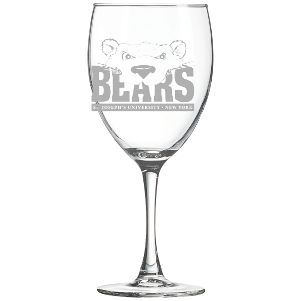St. Joseph's University NY (Brooklyn) Polar Camel 10 1/2 oz. Wine Glass