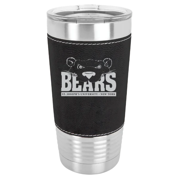 St. Joseph's University NY (Brooklyn) Polar Camel 20 oz. Leatherette Grip Tumbler with Standard Lid