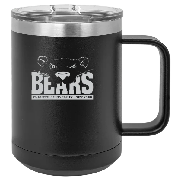 St. Joseph's University NY (Brooklyn) Polar Camel 15 oz. Mug with Slider Lid