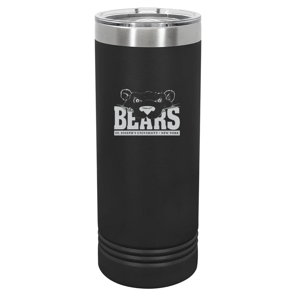 St. Joseph's University NY (Brooklyn) Polar Camel 22 oz. Skinny Tumbler with Slider Lid