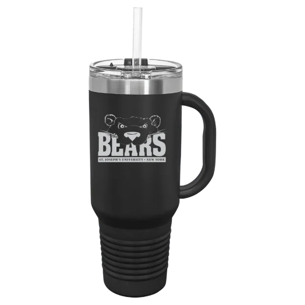 St. Joseph's University NY (Brooklyn) Polar Camel 40 oz. Travel Mug with Snap Lid & Straw