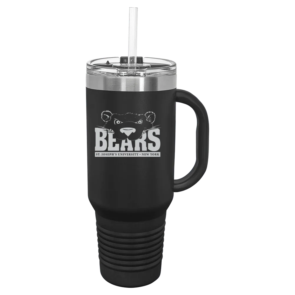 St. Joseph's University NY (Brooklyn) Polar Camel 40 oz. Travel Mug with Snap Lid & Straw