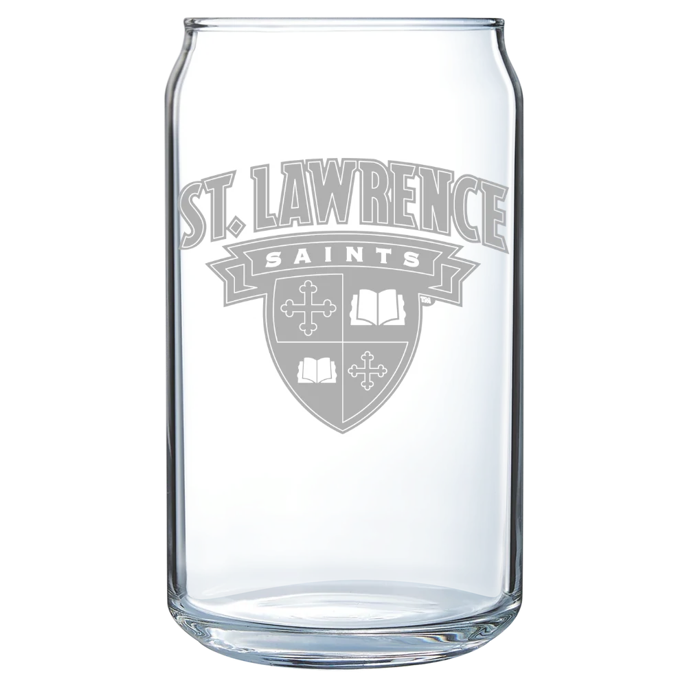 St. Lawrence University Polar Camel 16 oz. Can Glass