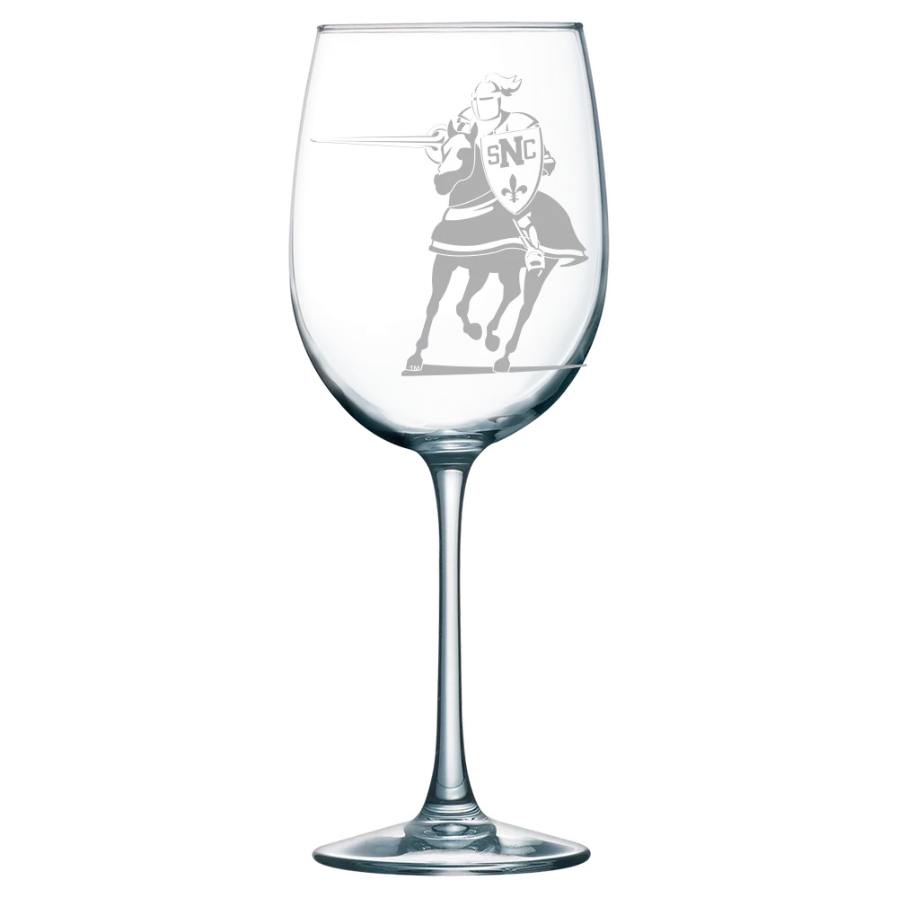 St. Norbert College Polar Camel 19 oz. Wine Glass