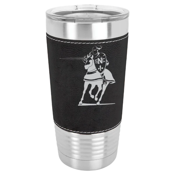 St. Norbert College Polar Camel 20 oz. Leatherette Grip Tumbler with Standard Lid