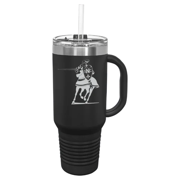 St. Norbert College Polar Camel 40 oz. Travel Mug with Snap Lid & Straw