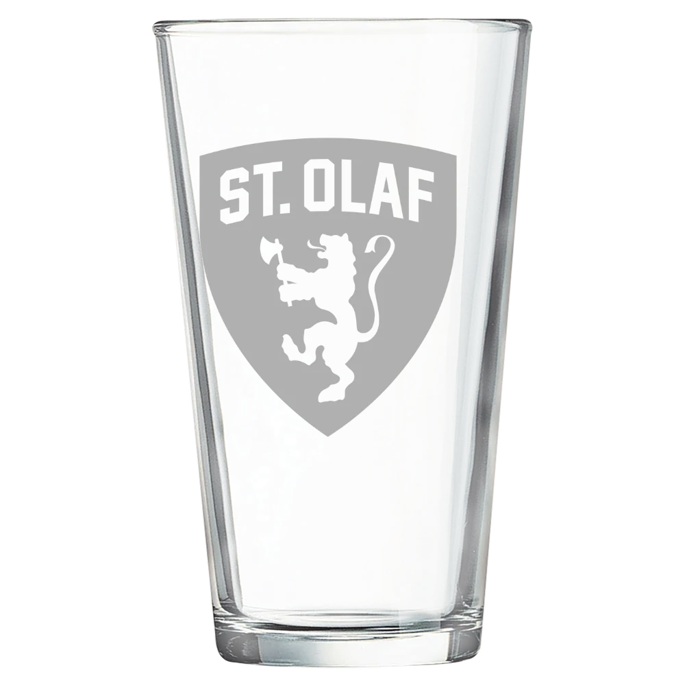 St. Olaf College Polar Camel 16 oz. Pint Mixing Glass