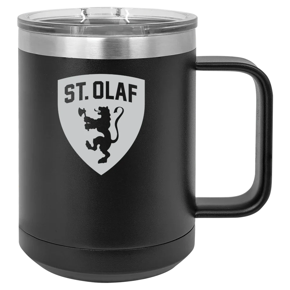 St. Olaf College Polar Camel 15 oz. Mug with Slider Lid