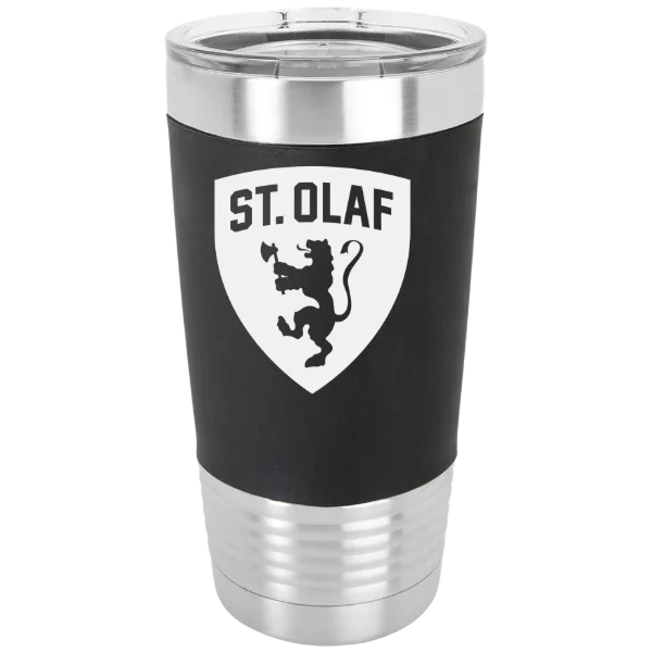 St. Olaf College Polar Camel 20 oz. Silicone Grip Tumbler with Standard Lid
