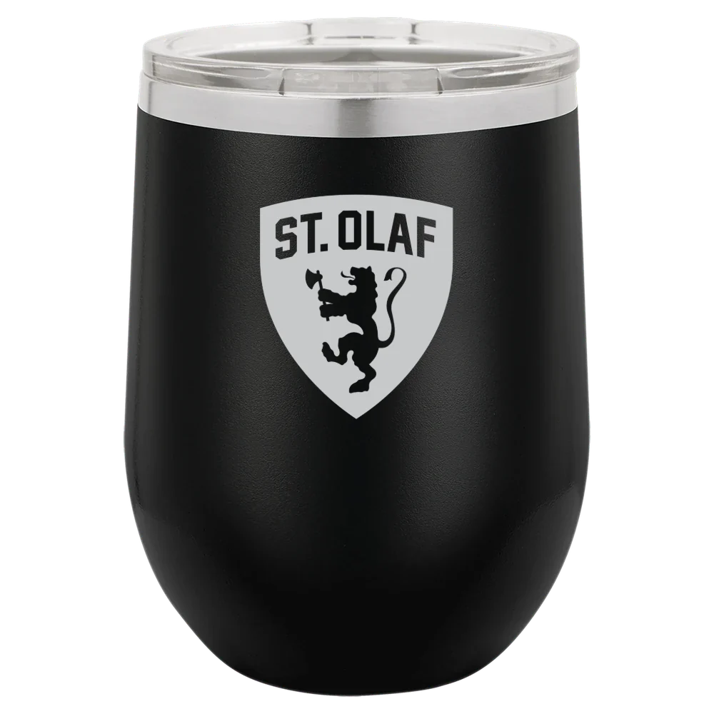 St. Olaf College Polar Camel 12 oz. Stemless Wine Tumbler