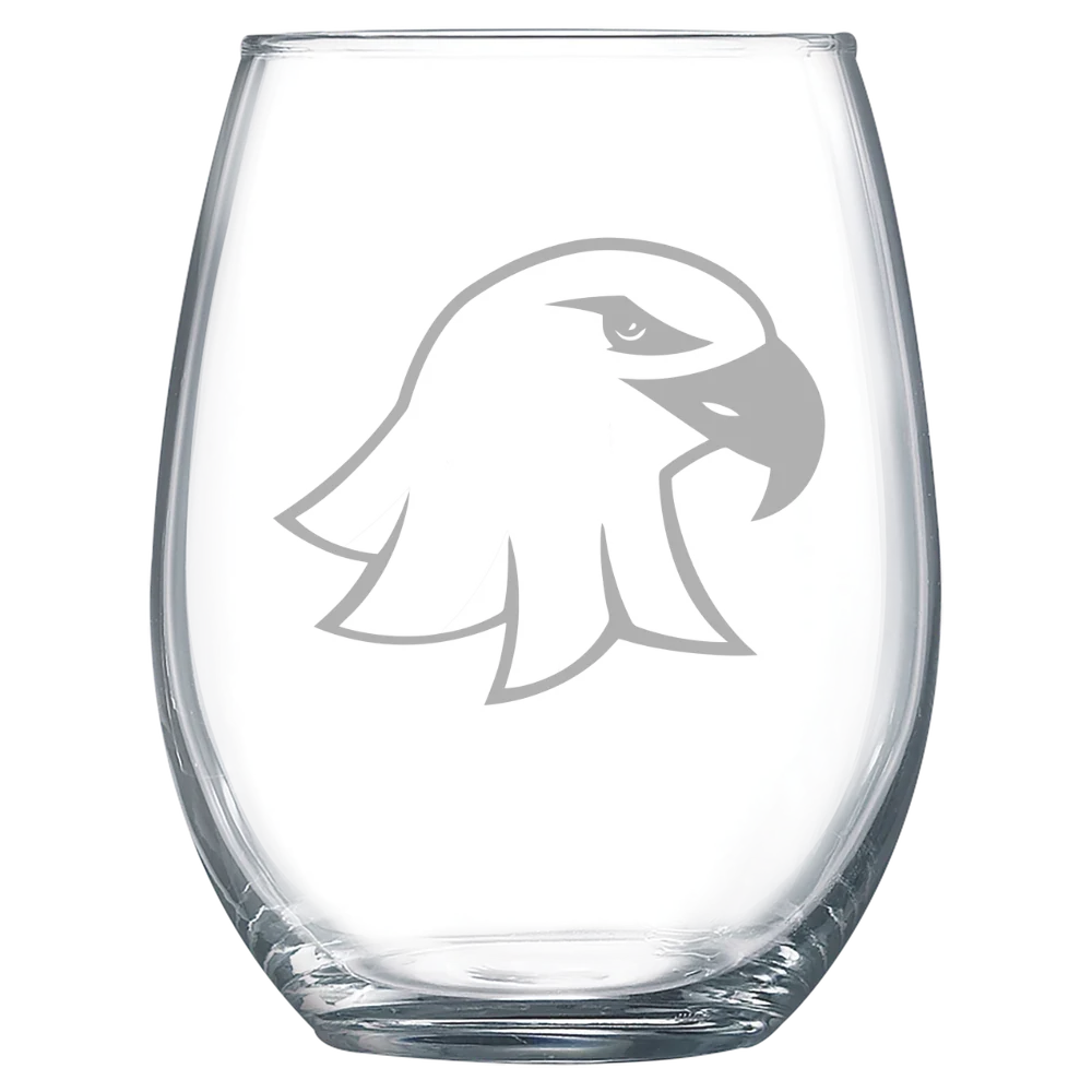 State University of New York at Brockport Polar Camel 15 oz. Stemless Wine Glass