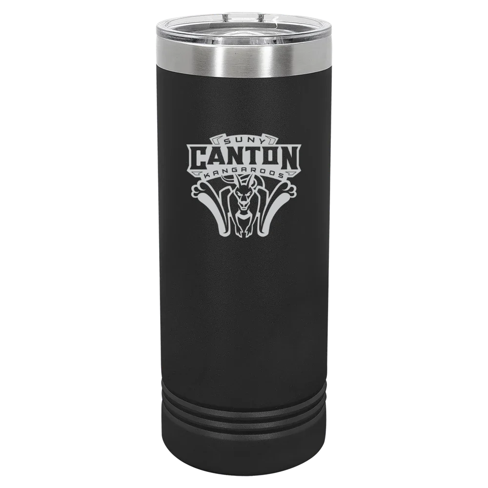 State University of New York at Canton Polar Camel 22 oz. Skinny Tumbler with Slider Lid