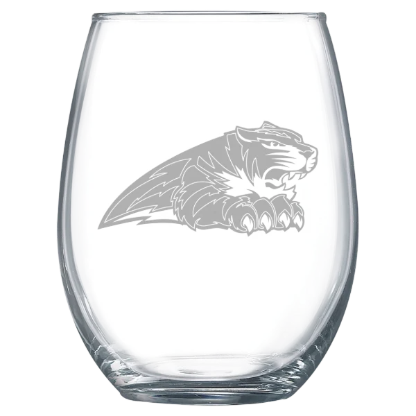 State University of New York at Cobleskill Polar Camel 15 oz. Stemless Wine Glass