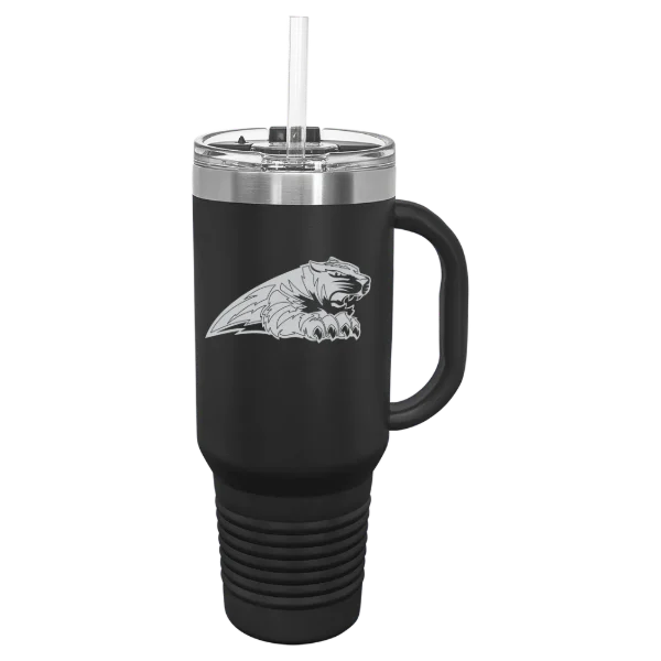 State University of New York at Cobleskill Polar Camel 40 oz. Travel Mug with Snap Lid & Straw