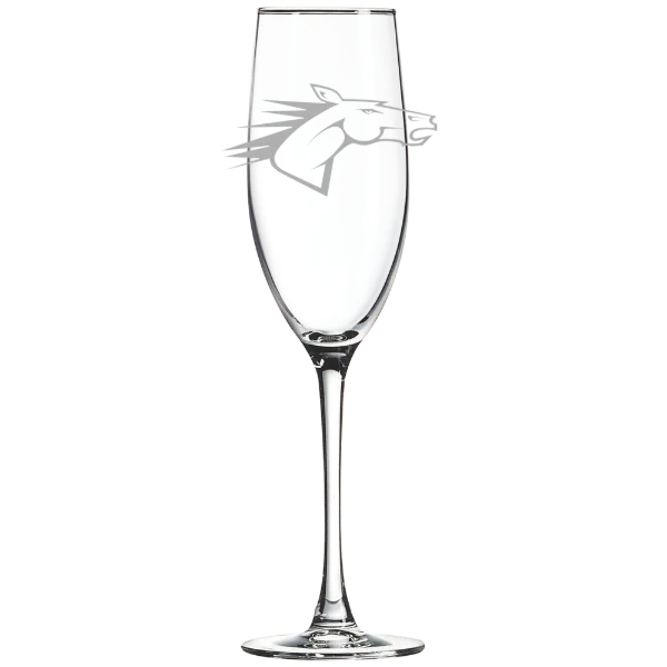 State University of New York at Delhi Polar Camel 8 oz. Champagne Flute