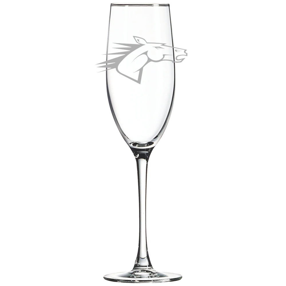 State University of New York at Delhi Polar Camel 8 oz. Champagne Flute