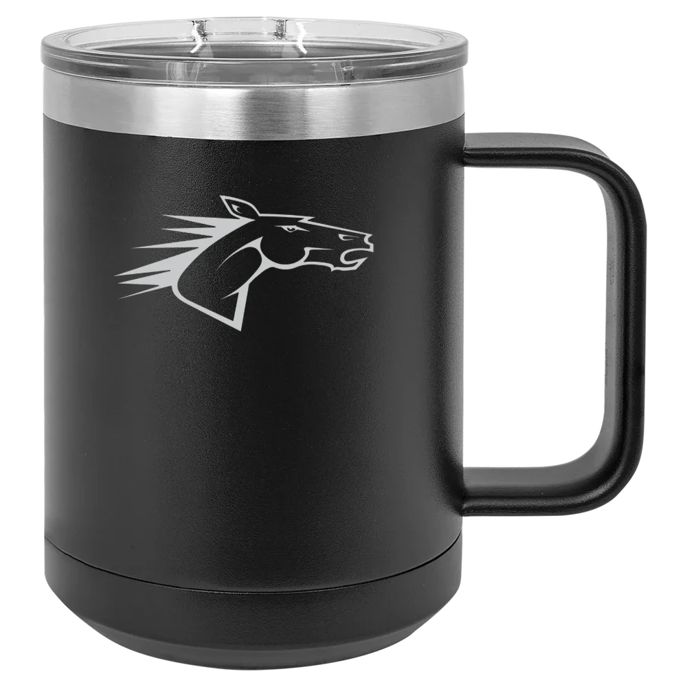 State University of New York at Delhi Polar Camel 15 oz. Mug with Slider Lid