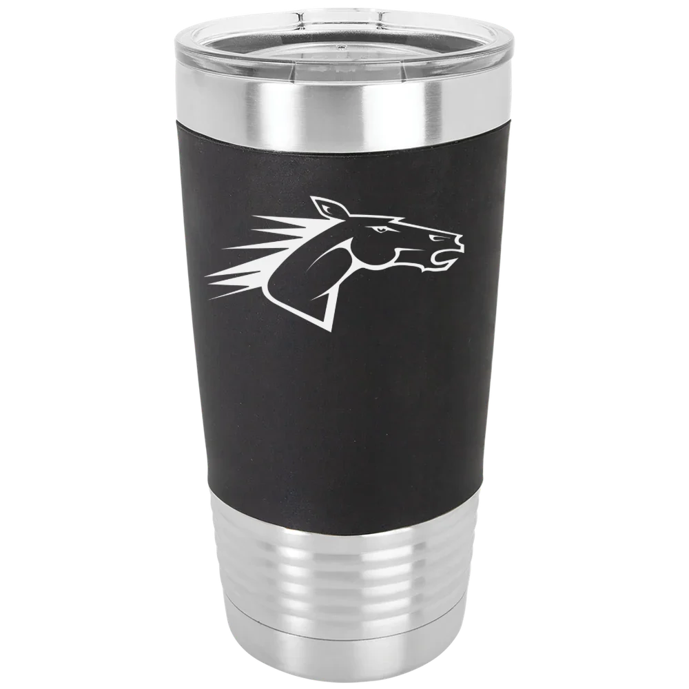 State University of New York at Delhi Polar Camel 20 oz. Silicone Grip Tumbler with Standard Lid