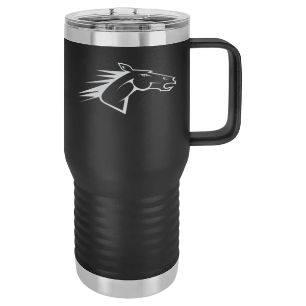 State University of New York at Delhi Polar Camel 20 oz. Travel Mug with Slider Lid