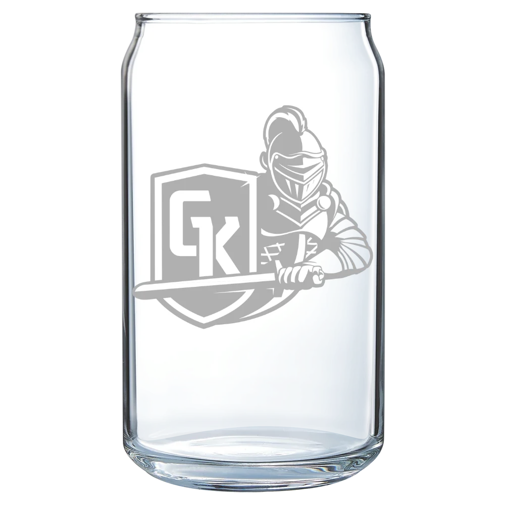 State University of New York at Geneseo Polar Camel 16 oz. Can Glass