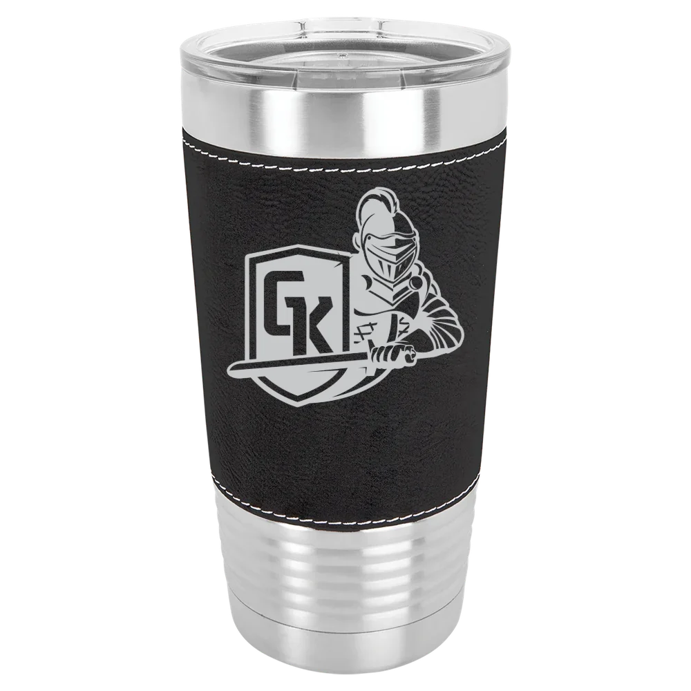 State University of New York at Geneseo Polar Camel 20 oz. Leatherette Grip Tumbler with Standard Lid