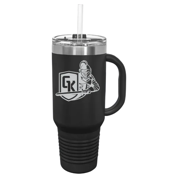 State University of New York at Geneseo Polar Camel 40 oz. Travel Mug with Snap Lid & Straw