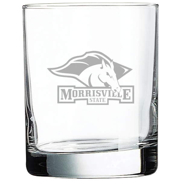 State University of New York at Morrisville Polar Camel 10 1/2 oz. On The Rocks Glass