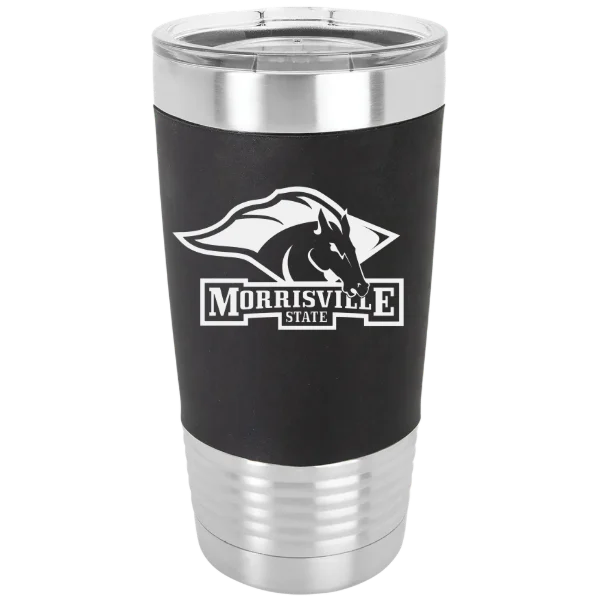 State University of New York at Morrisville Polar Camel 20 oz. Silicone Grip Tumbler with Standard Lid