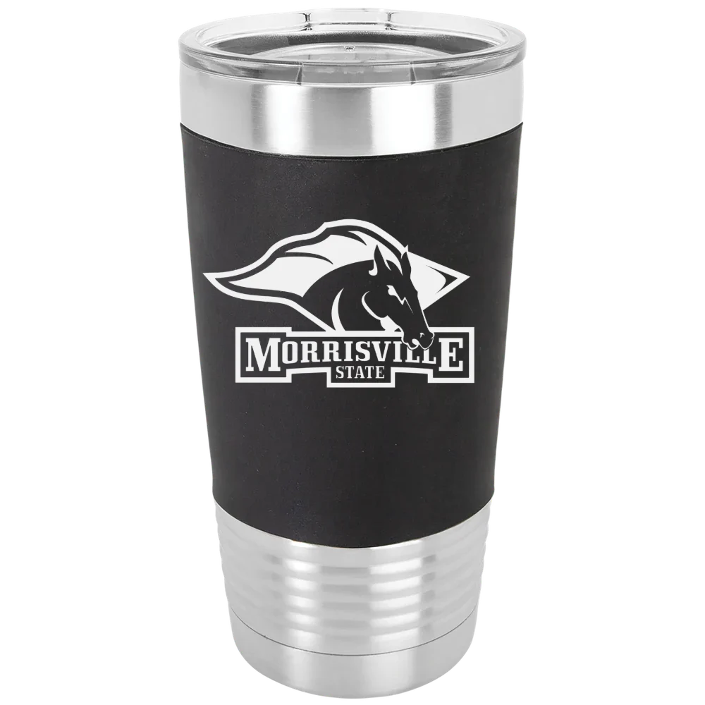 State University of New York at Morrisville Polar Camel 20 oz. Silicone Grip Tumbler with Standard Lid