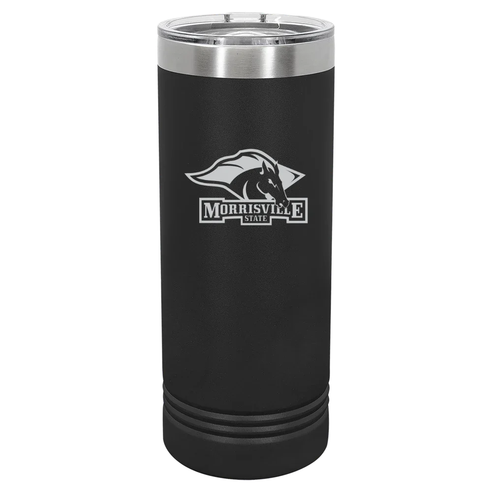 State University of New York at Morrisville Polar Camel 22 oz. Skinny Tumbler with Slider Lid