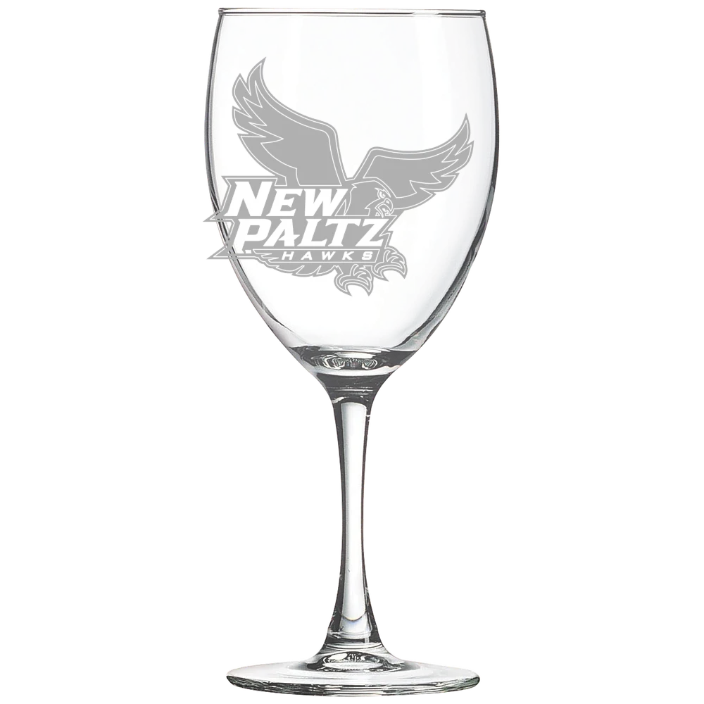 State University of New York at New Paltz Polar Camel 10 1/2 oz. Wine Glass
