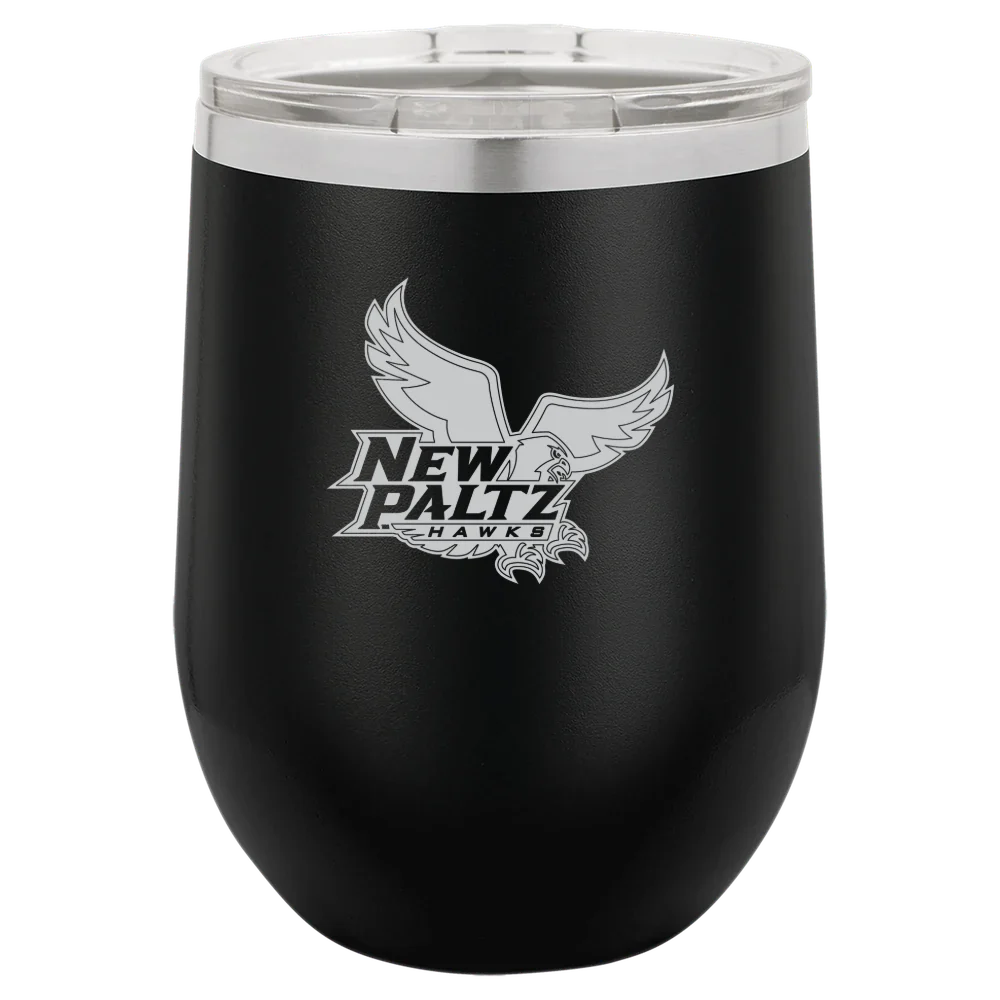 State University of New York at New Paltz Polar Camel 12 oz. Stemless Wine Tumbler