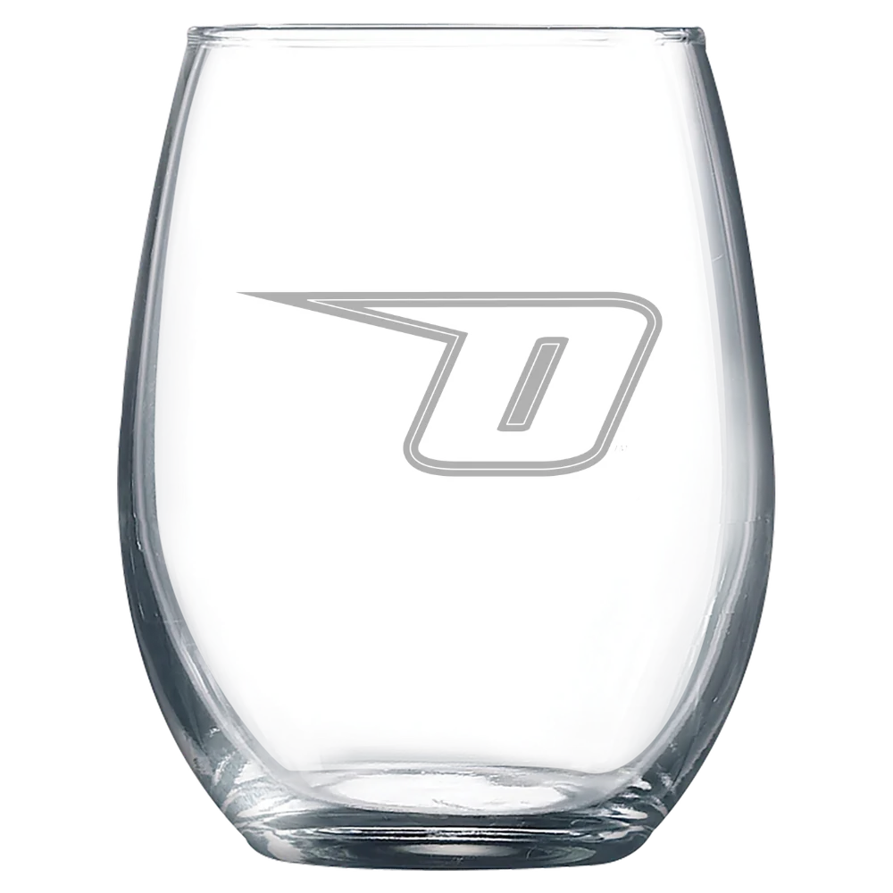 State University of New York at Oneonta Polar Camel 9 oz. Stemless Wine Glass