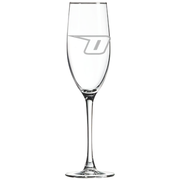 State University of New York at Oneonta Polar Camel 8 oz. Champagne Flute