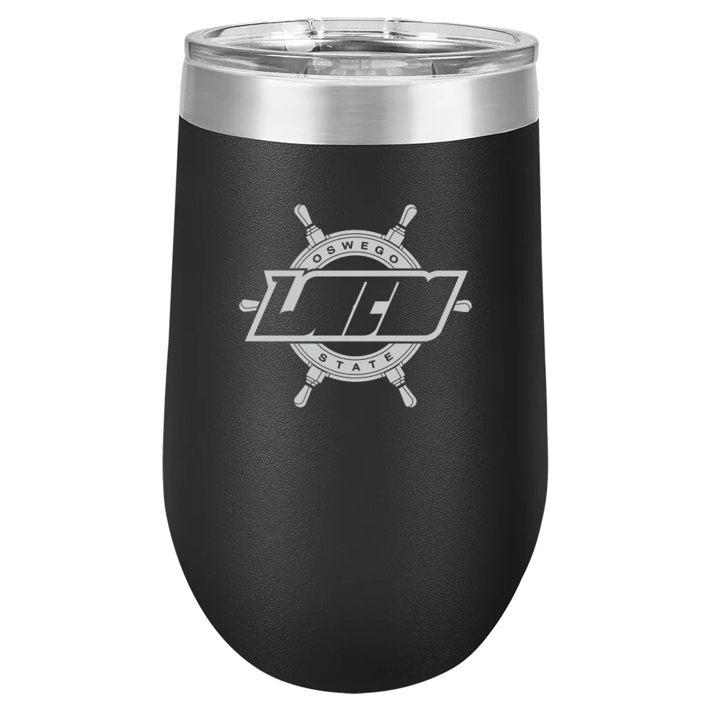 State University of New York at Oswego Polar Camel 16 oz. Stemless Wine Tumbler
